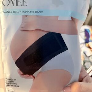 Pregnancy Belly Support Band - Black
